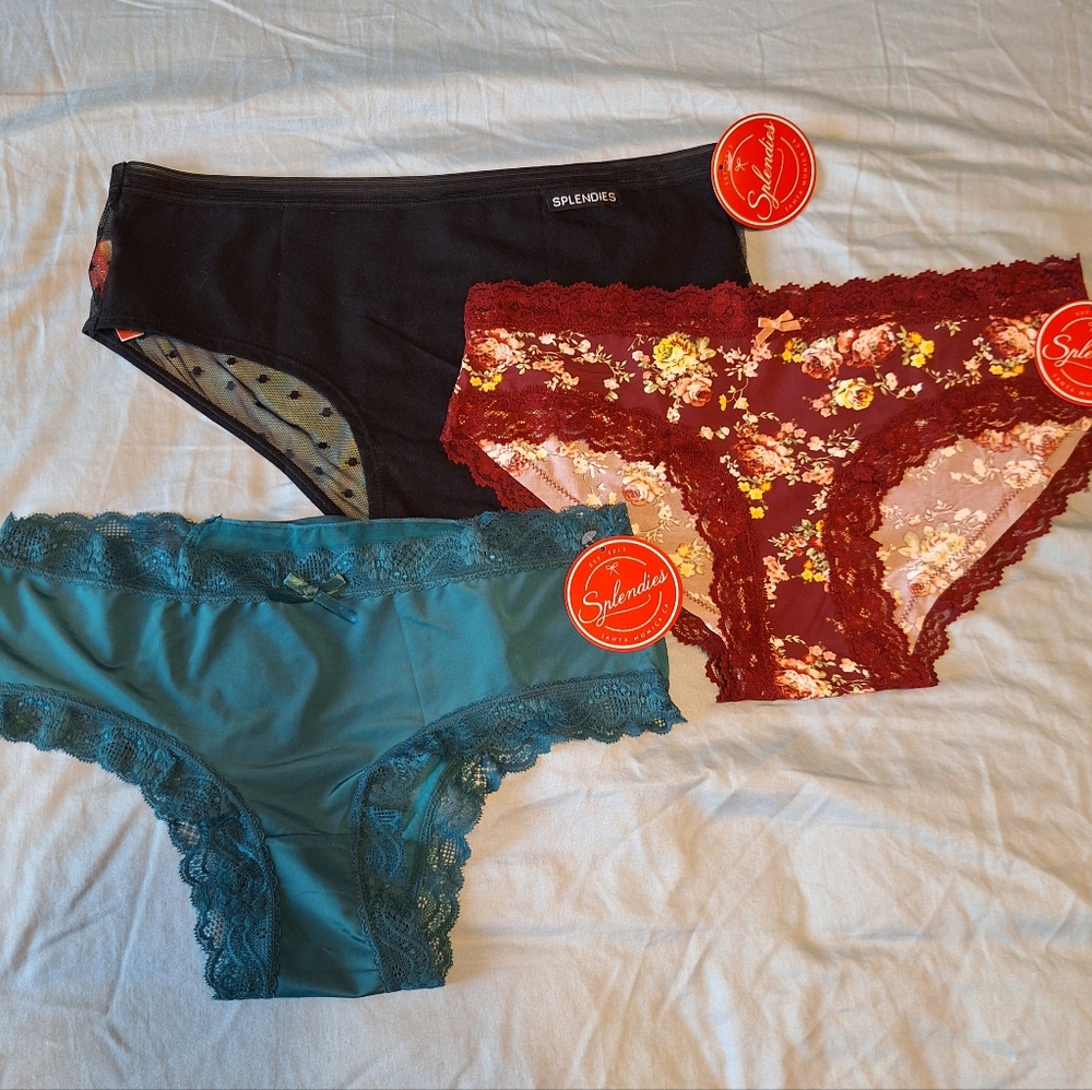 NWT Splendies Underwear -Set of 3 - Never Worn, Size XL